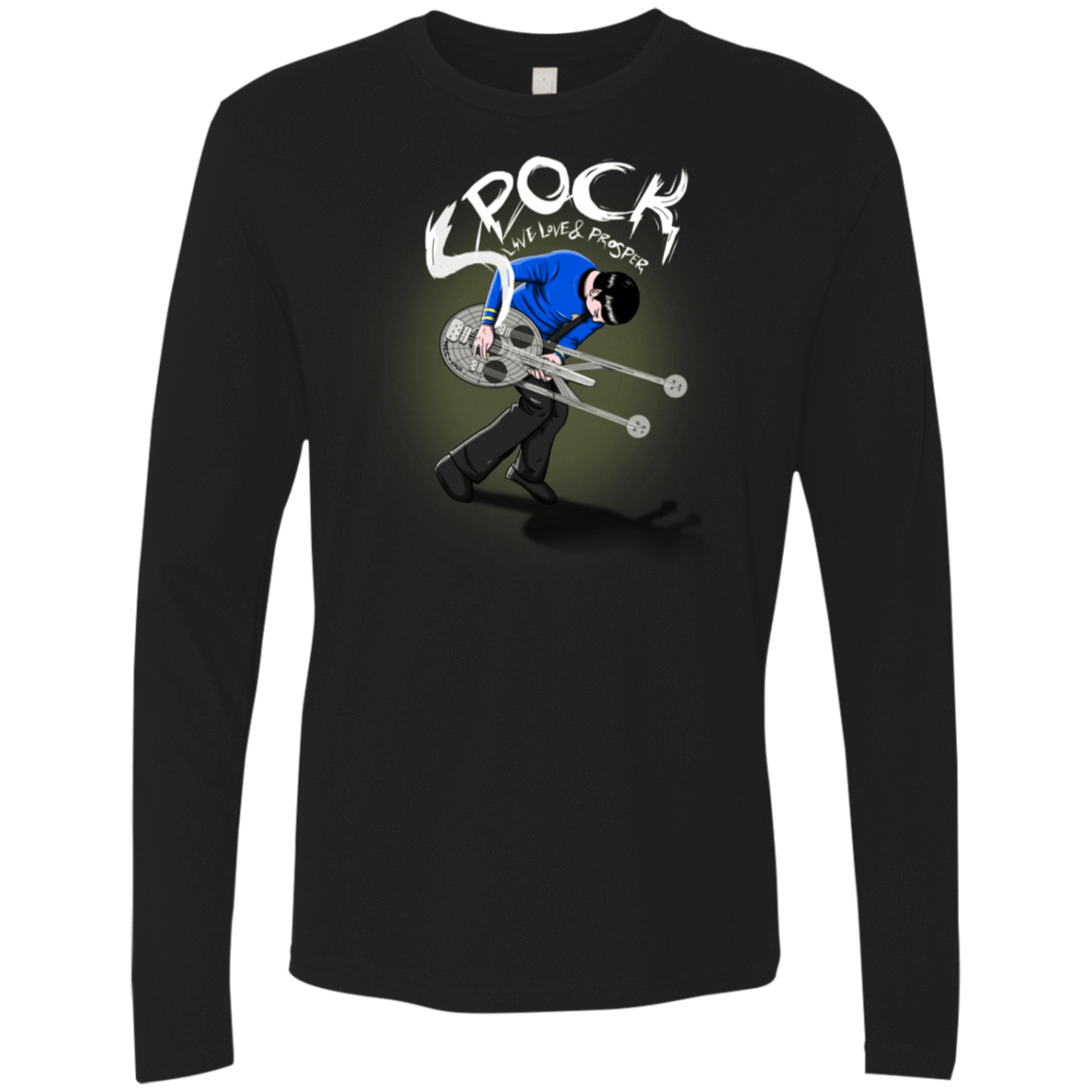 T-Shirts Black / S Spock Pilgrim Men's Premium Long Sleeve