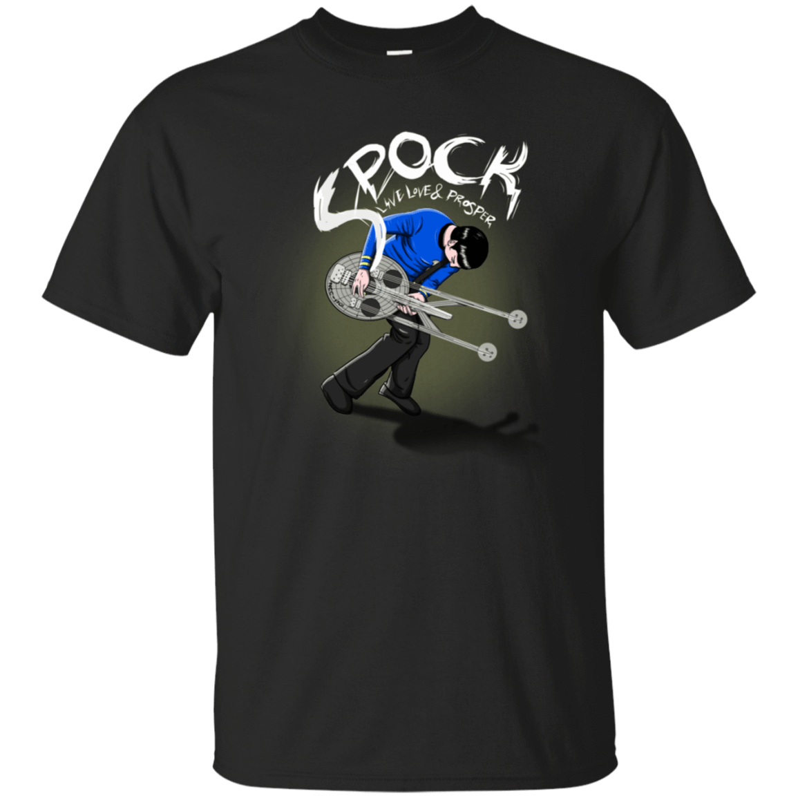 T-Shirts Black / S Spock Pilgrim T-Shirt