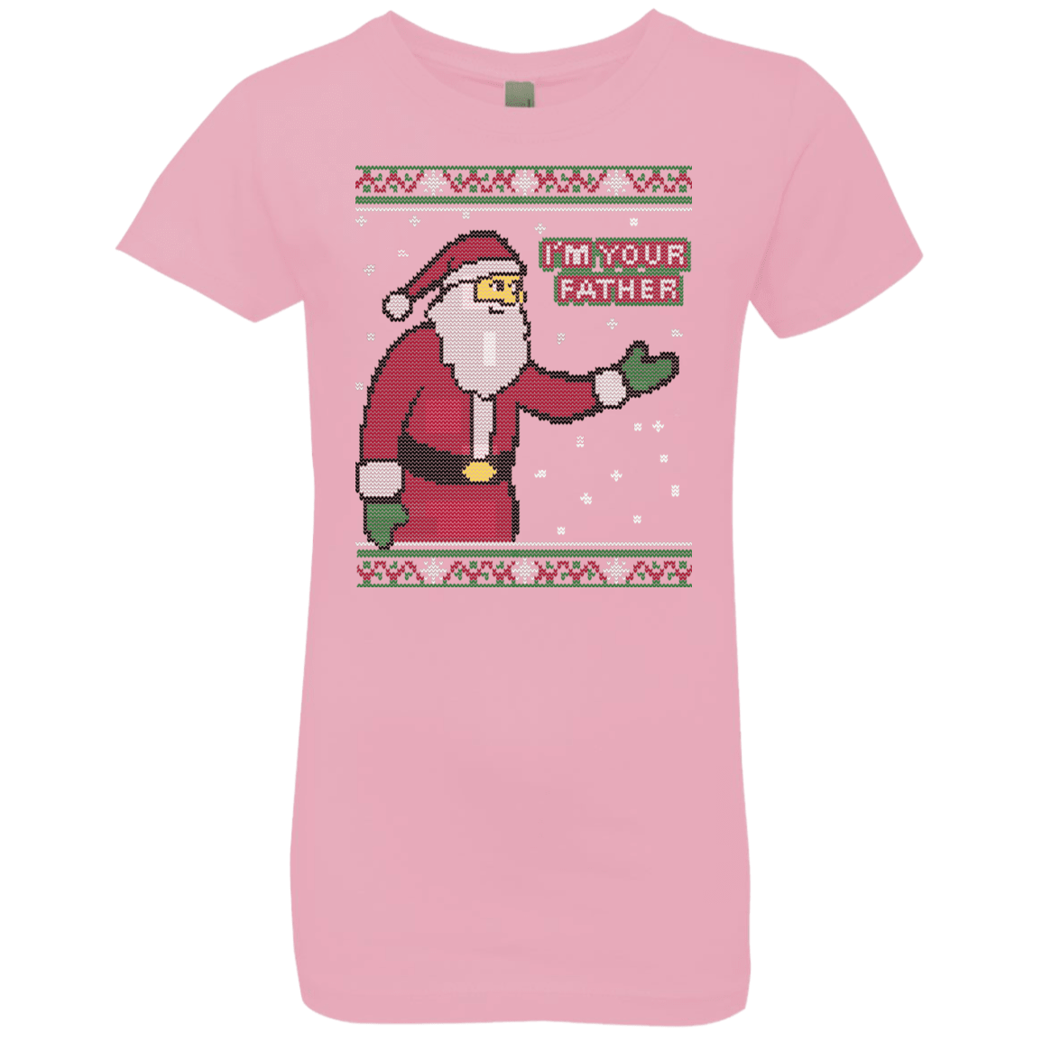 T-Shirts Light Pink / YXS Spoiler Christmas Sweater Girls Premium T-Shirt