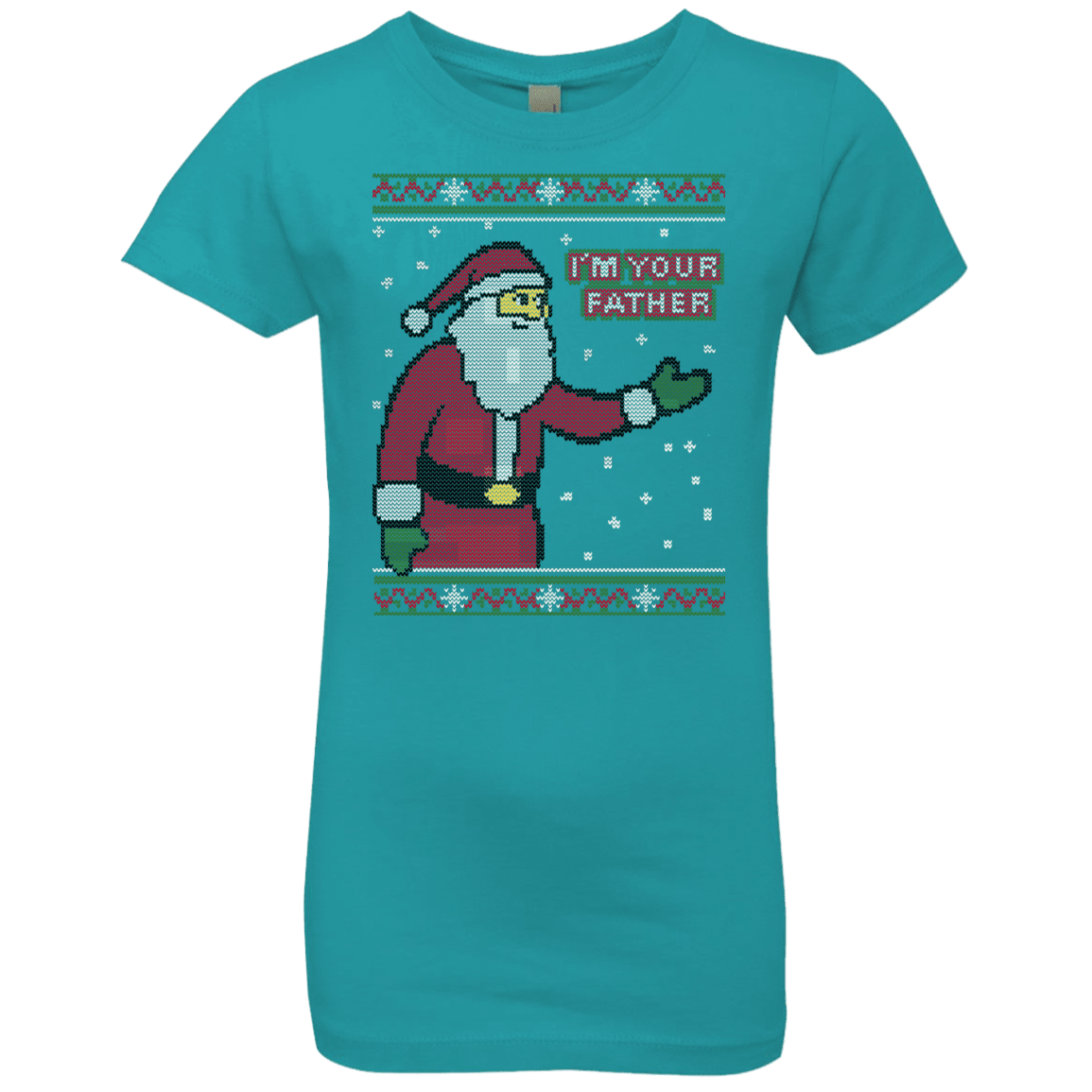 T-Shirts Tahiti Blue / YXS Spoiler Christmas Sweater Girls Premium T-Shirt