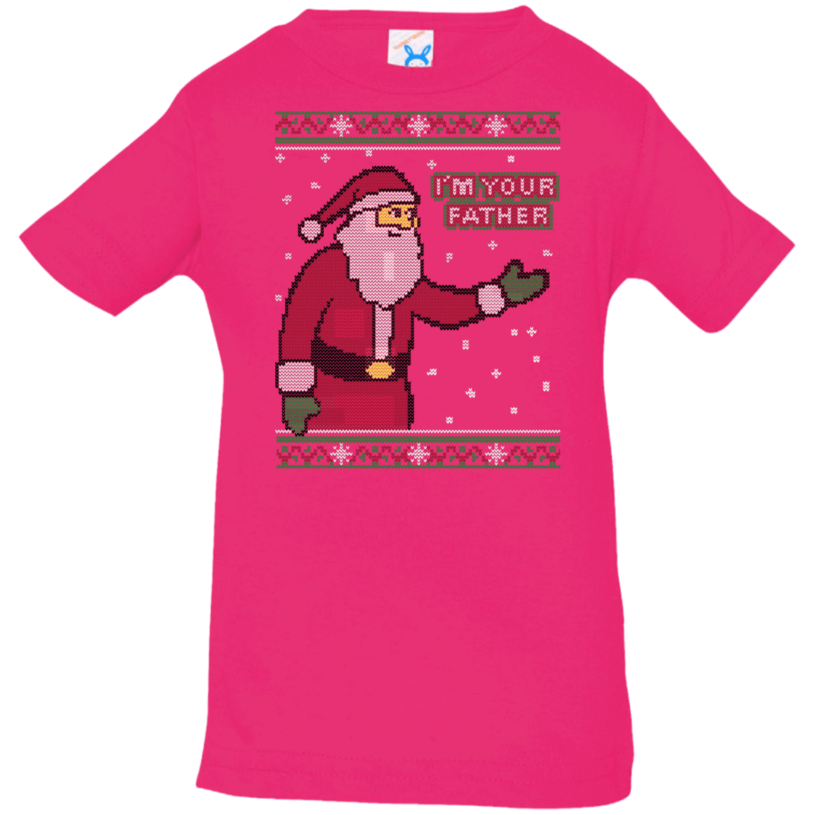 T-Shirts Hot Pink / 6 Months Spoiler Christmas Sweater Infant Premium T-Shirt