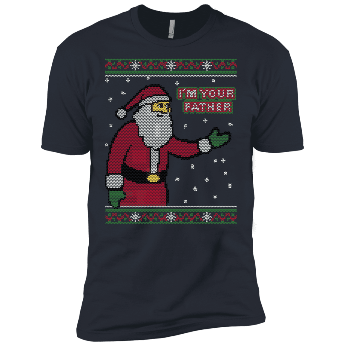 T-Shirts Indigo / X-Small Spoiler Christmas Sweater Men's Premium T-Shirt