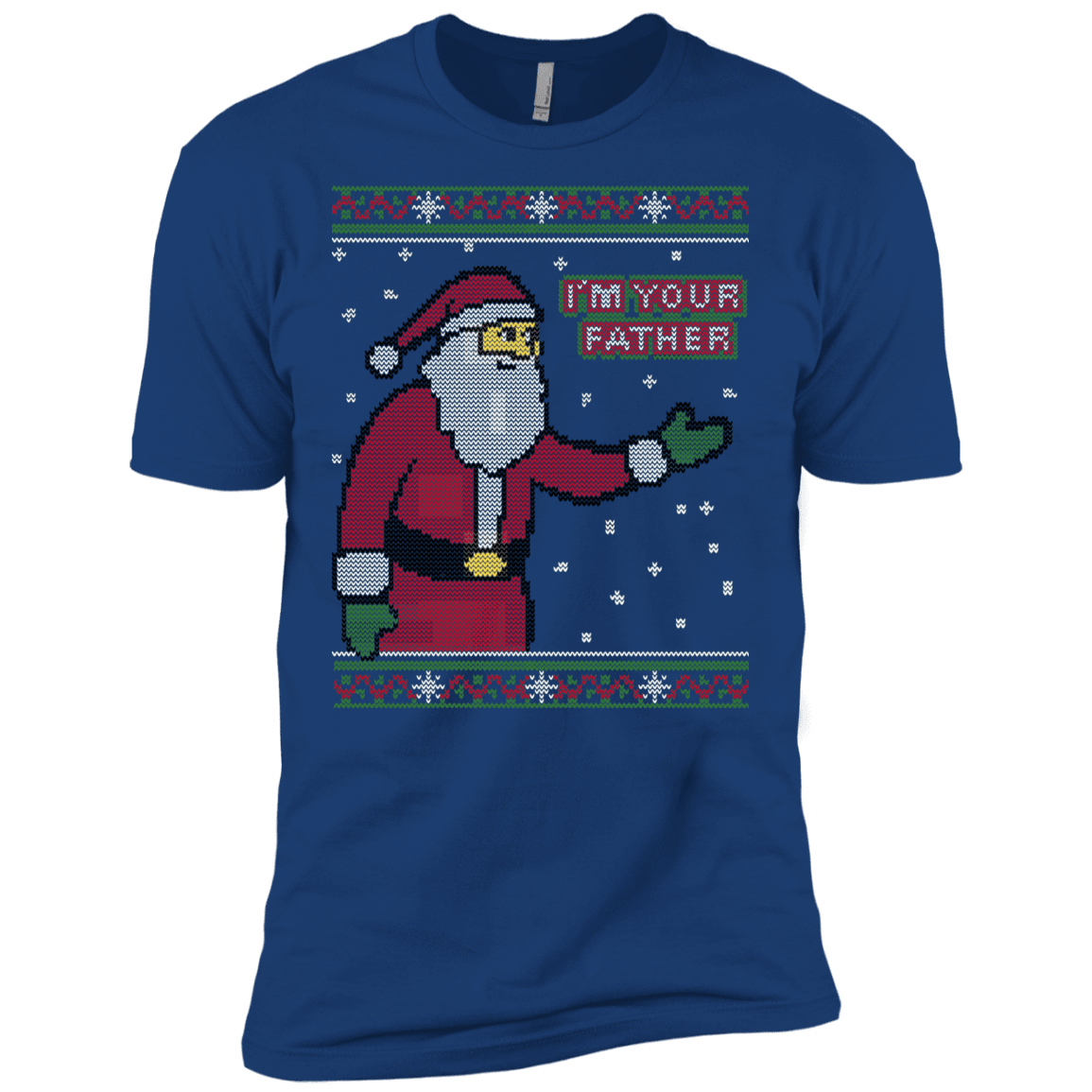 T-Shirts Royal / X-Small Spoiler Christmas Sweater Men's Premium T-Shirt