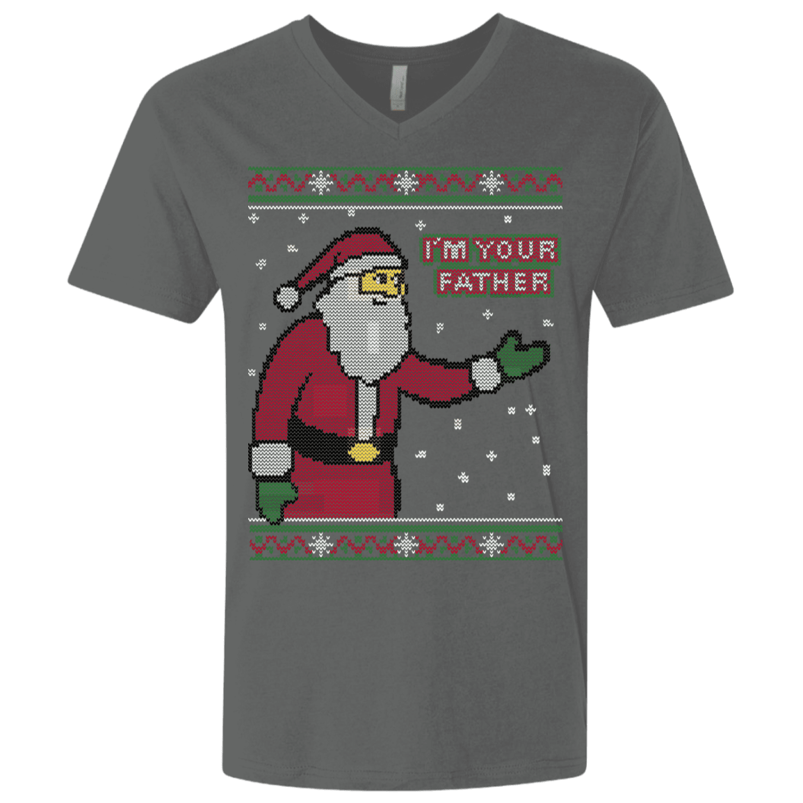 T-Shirts Heavy Metal / X-Small Spoiler Christmas Sweater Men's Premium V-Neck