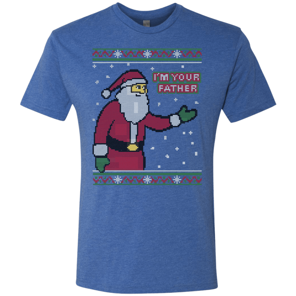 T-Shirts Vintage Royal / Small Spoiler Christmas Sweater Men's Triblend T-Shirt