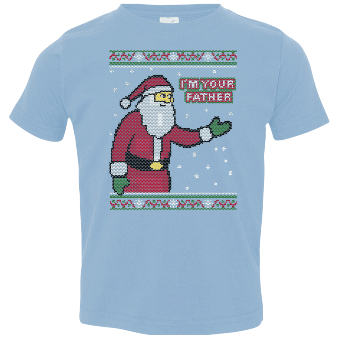 T-Shirts Light Blue / 2T Spoiler Christmas Sweater Toddler Premium T-Shirt