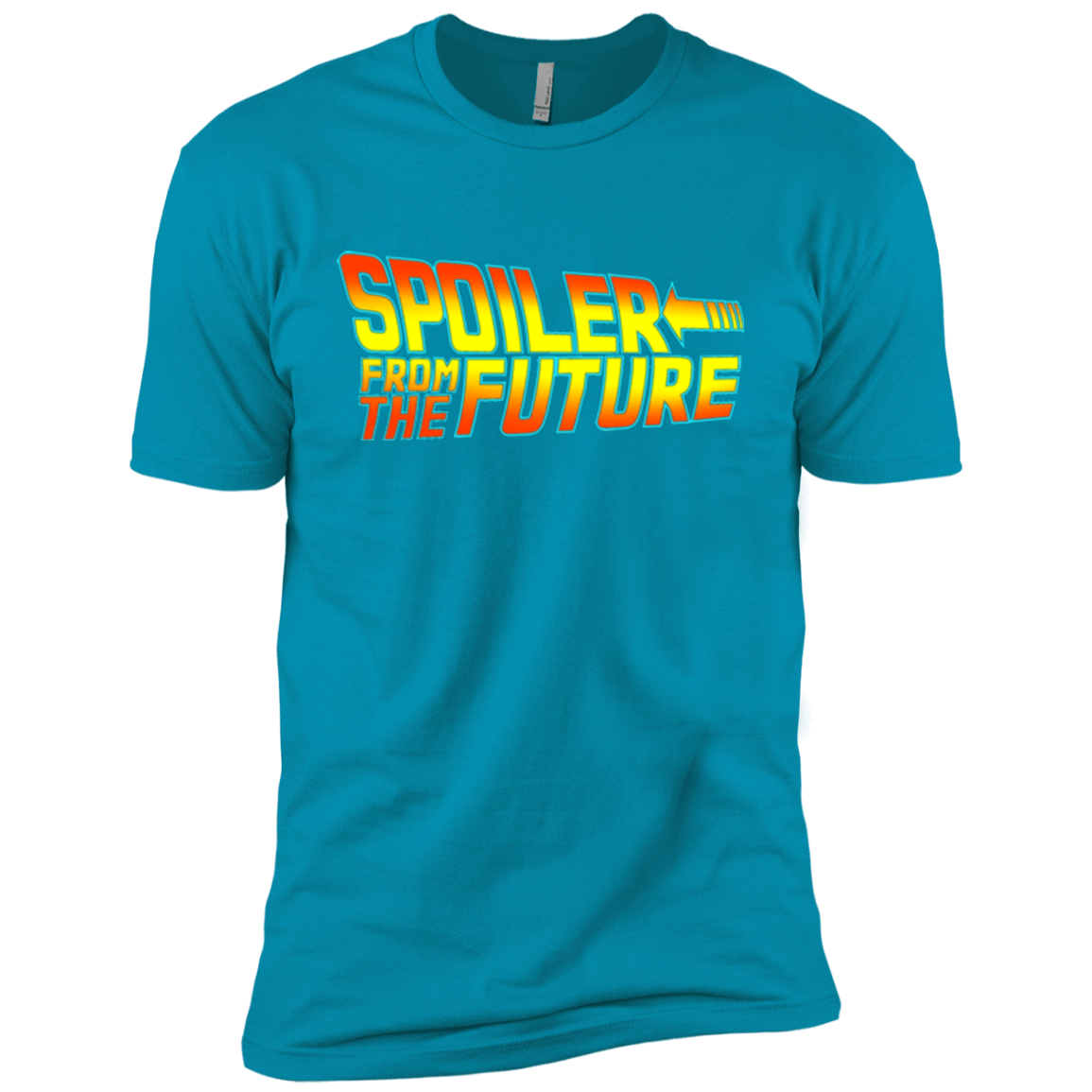 T-Shirts Turquoise / YXS Spoiler from the future Boys Premium T-Shirt