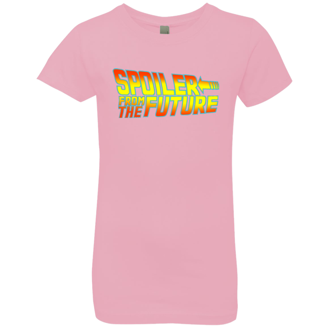 T-Shirts Light Pink / YXS Spoiler from the future Girls Premium T-Shirt
