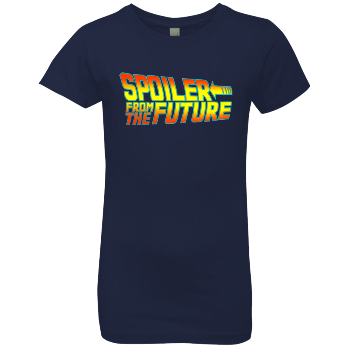 T-Shirts Midnight Navy / YXS Spoiler from the future Girls Premium T-Shirt