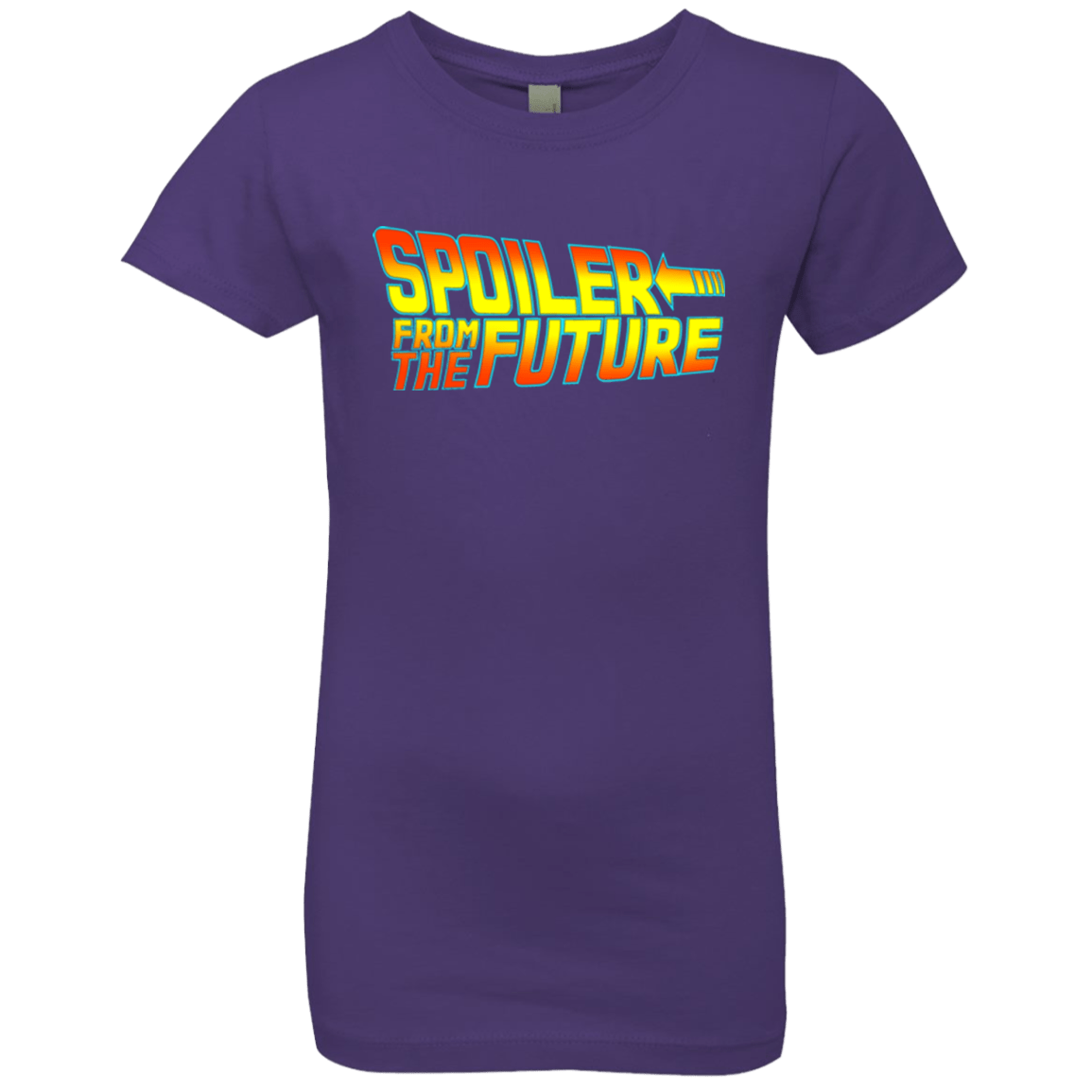T-Shirts Purple Rush / YXS Spoiler from the future Girls Premium T-Shirt