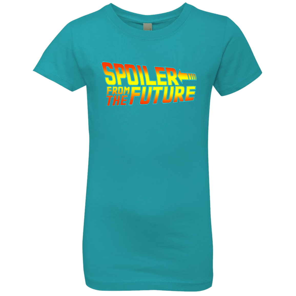 T-Shirts Tahiti Blue / YXS Spoiler from the future Girls Premium T-Shirt