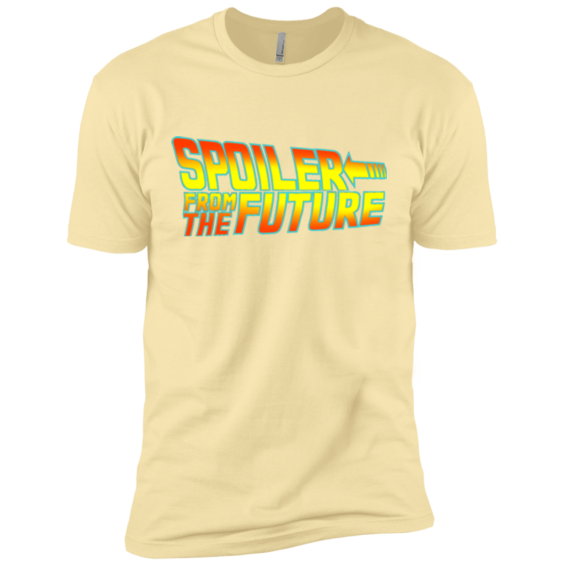 T-Shirts Banana Cream / X-Small Spoiler from the future Men's Premium T-Shirt