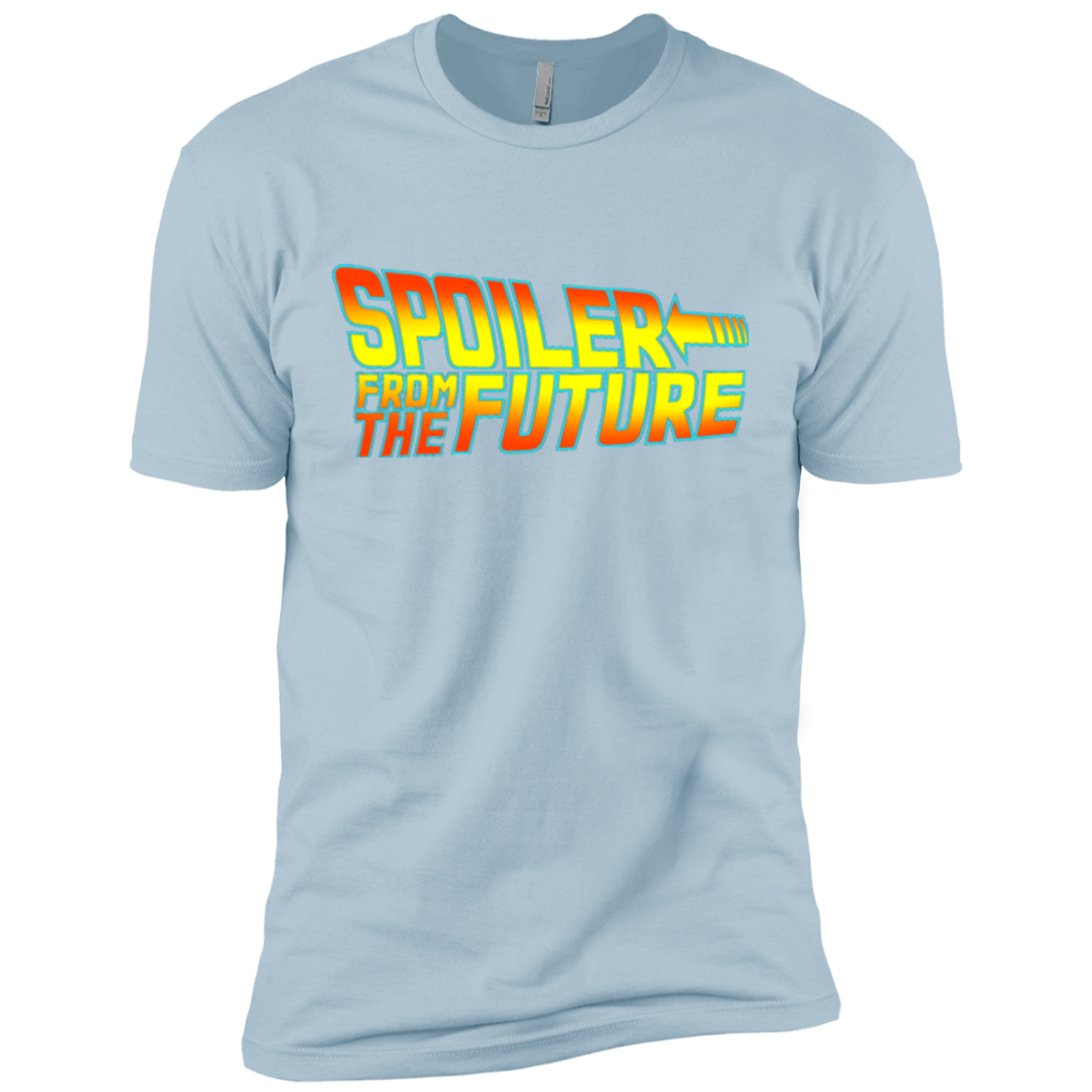 T-Shirts Light Blue / X-Small Spoiler from the future Men's Premium T-Shirt
