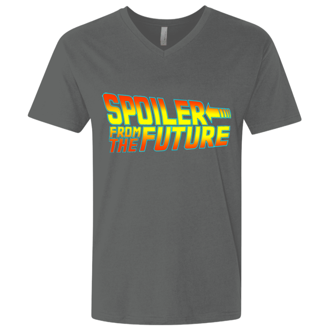 T-Shirts Heavy Metal / X-Small Spoiler from the future Men's Premium V-Neck