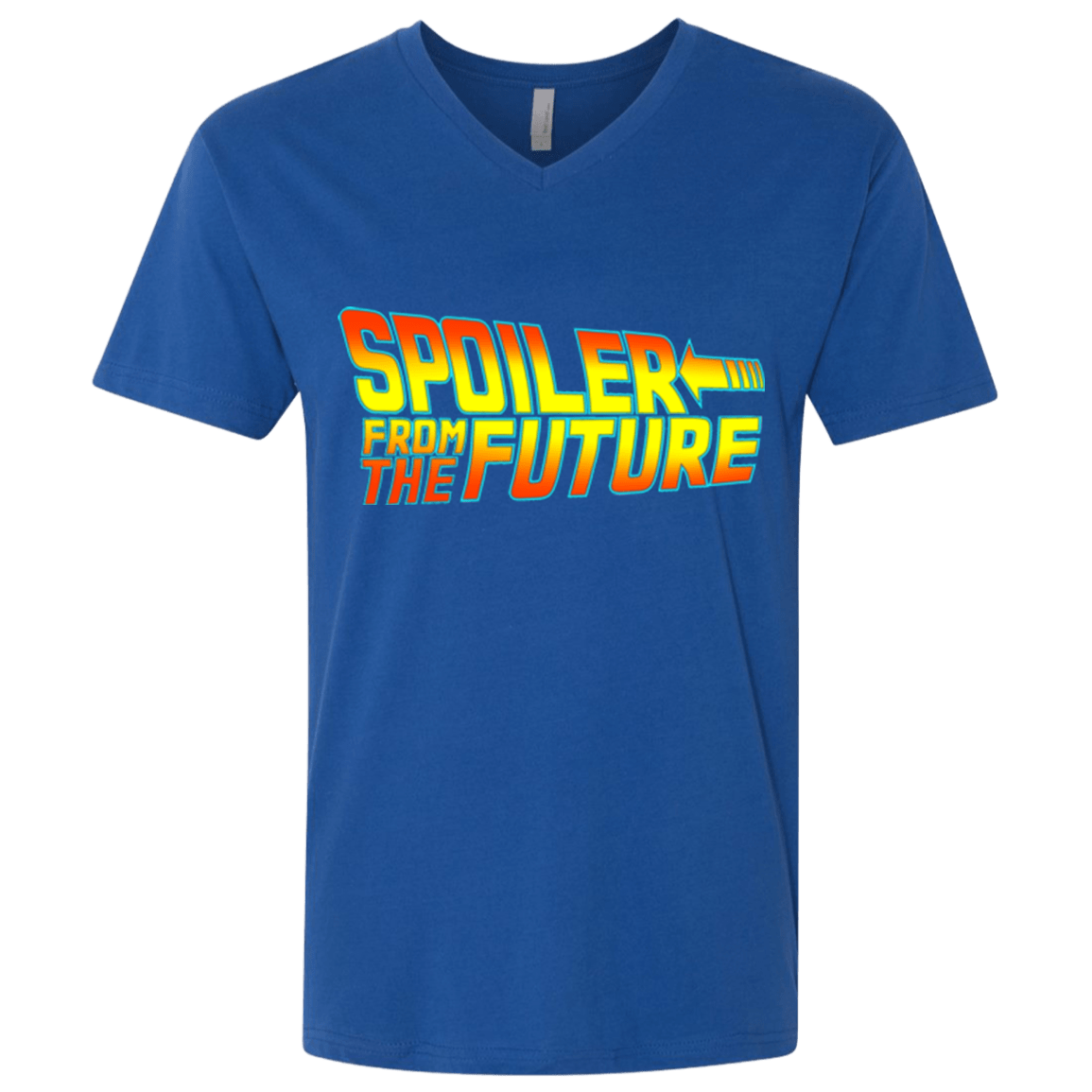 T-Shirts Royal / X-Small Spoiler from the future Men's Premium V-Neck