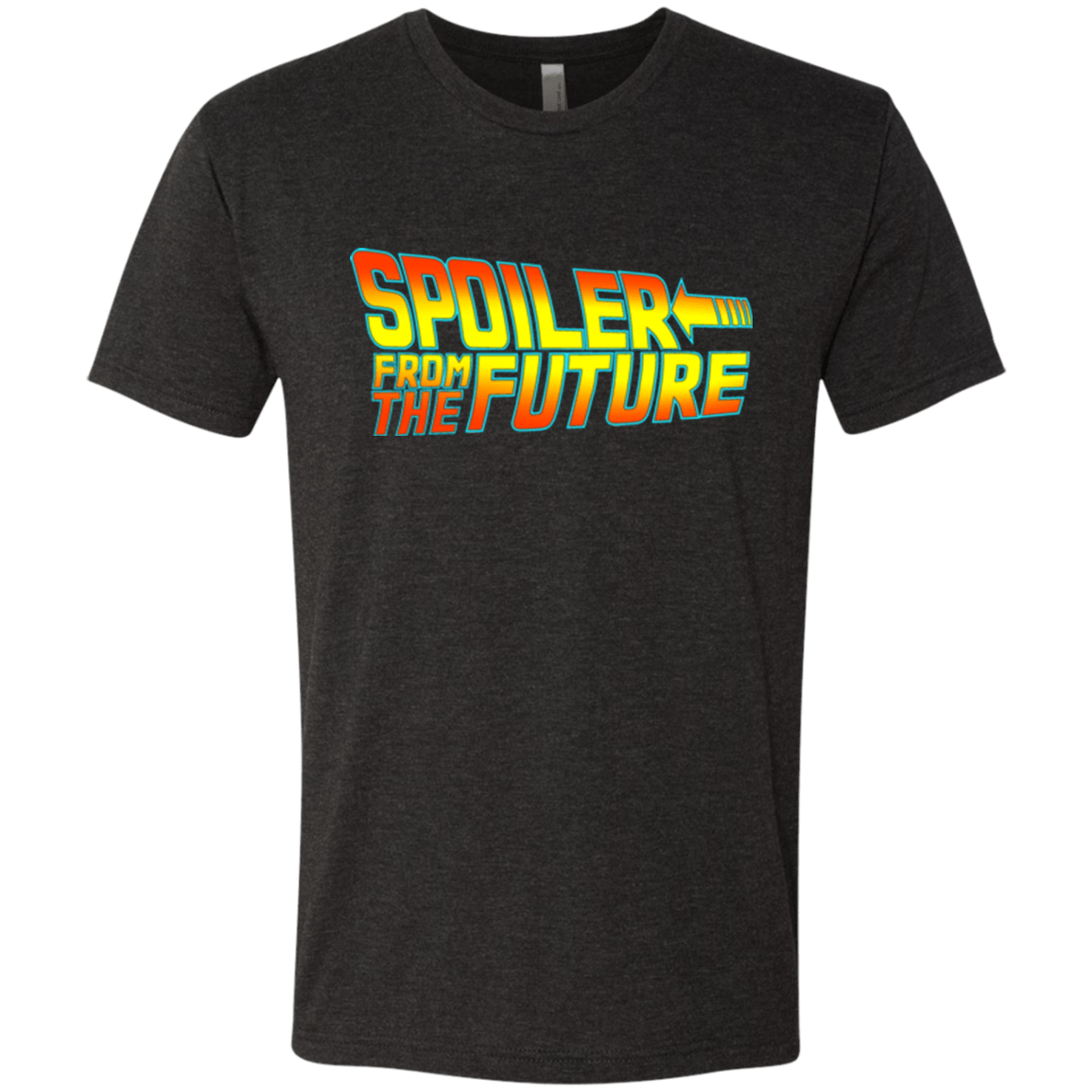T-Shirts Vintage Black / Small Spoiler from the future Men's Triblend T-Shirt
