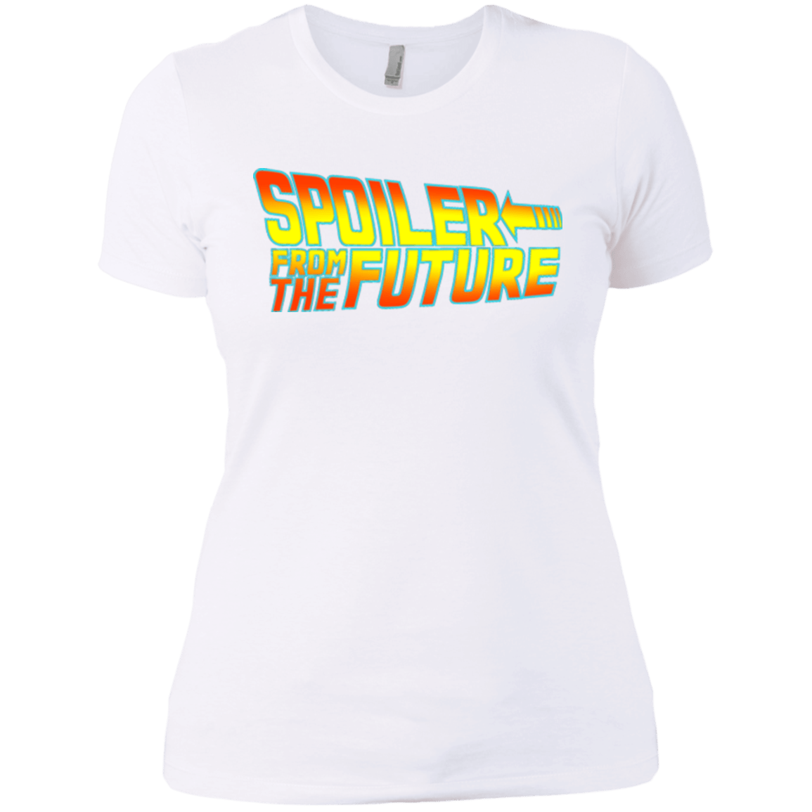 T-Shirts White / X-Small Spoiler from the future Women's Premium T-Shirt