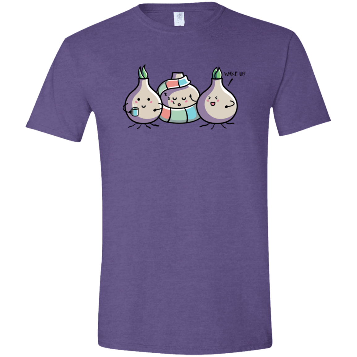 T-Shirts Heather Purple / S Spring Bulbs Men's Semi-Fitted Softstyle