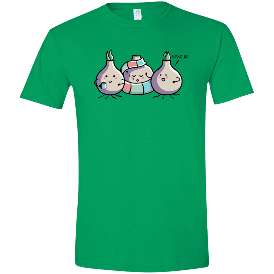 T-Shirts Irish Green / S Spring Bulbs Men's Semi-Fitted Softstyle