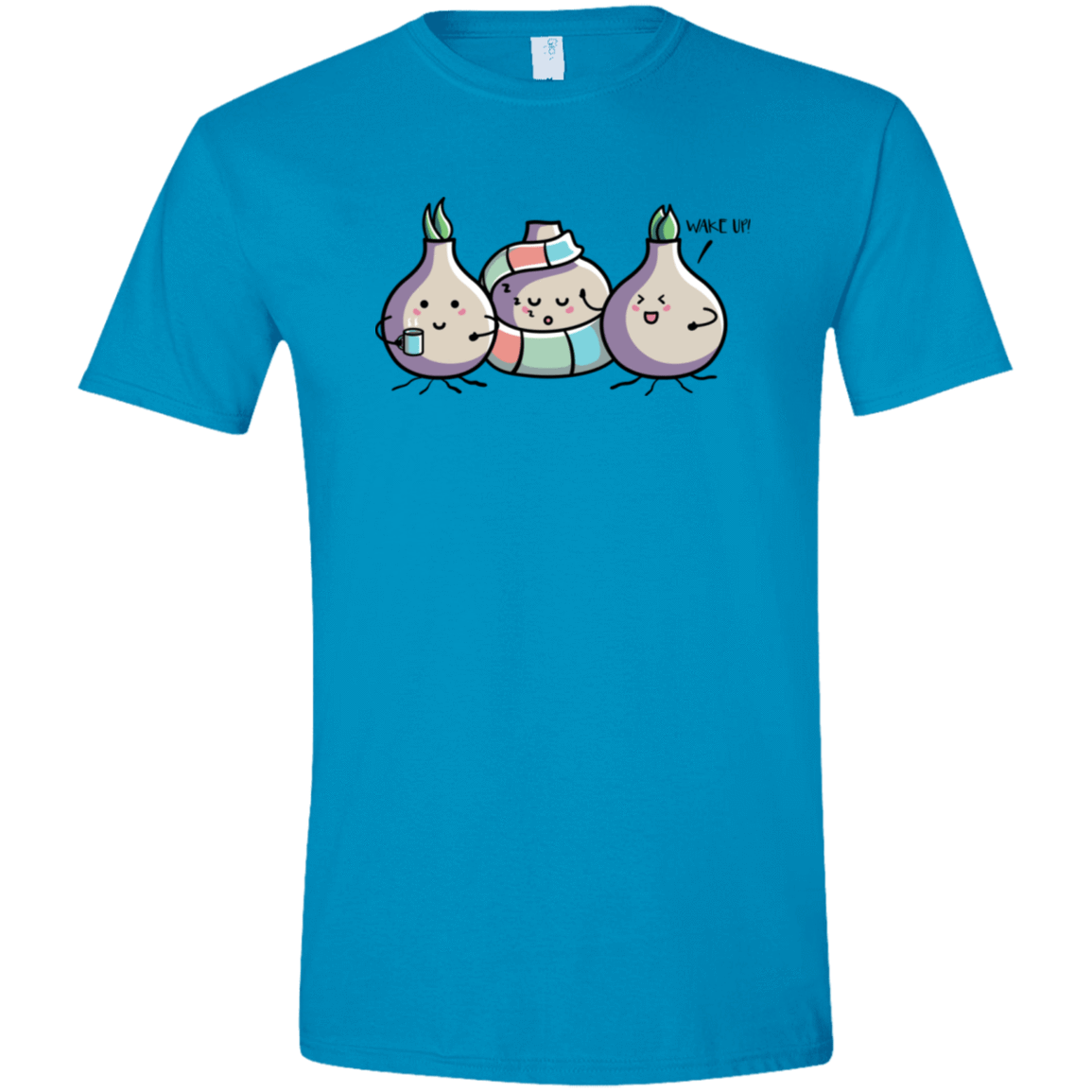 T-Shirts Sapphire / S Spring Bulbs Men's Semi-Fitted Softstyle