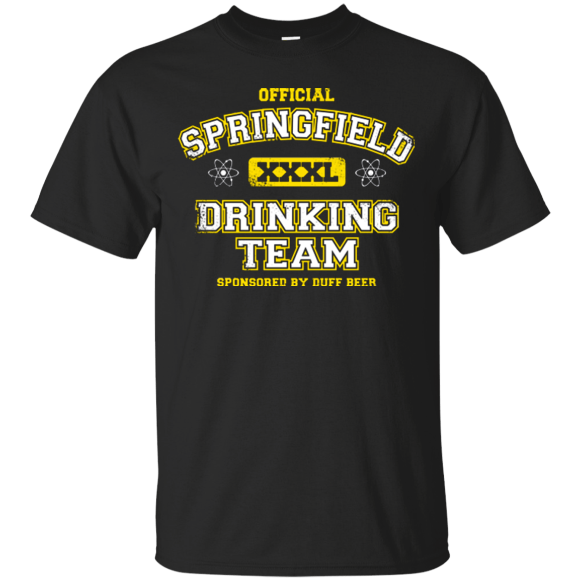 T-Shirts Black / Small Springfield Drinking Team T-Shirt