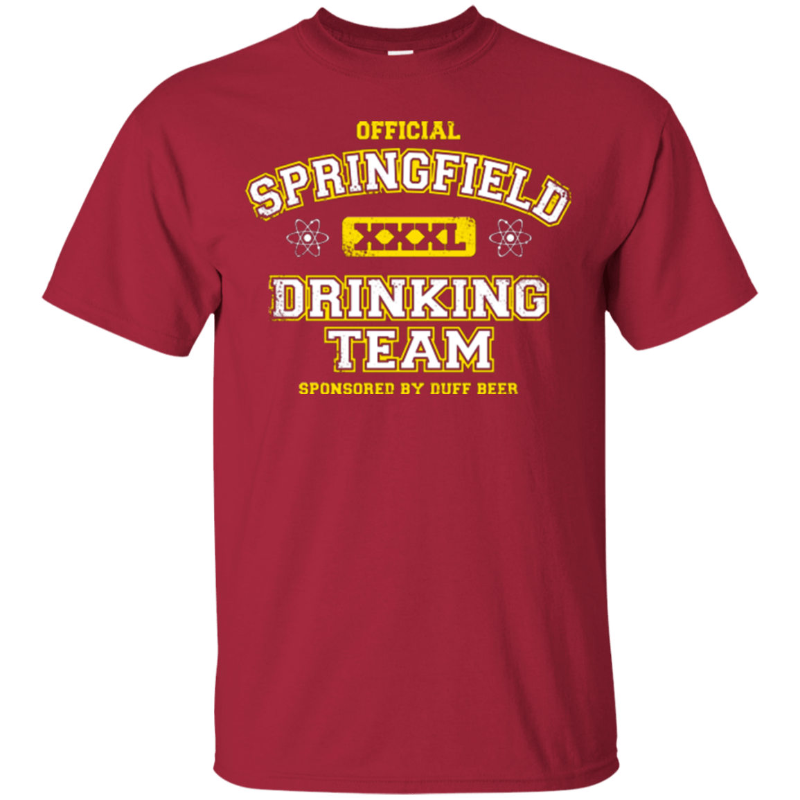 T-Shirts Cardinal / Small Springfield Drinking Team T-Shirt