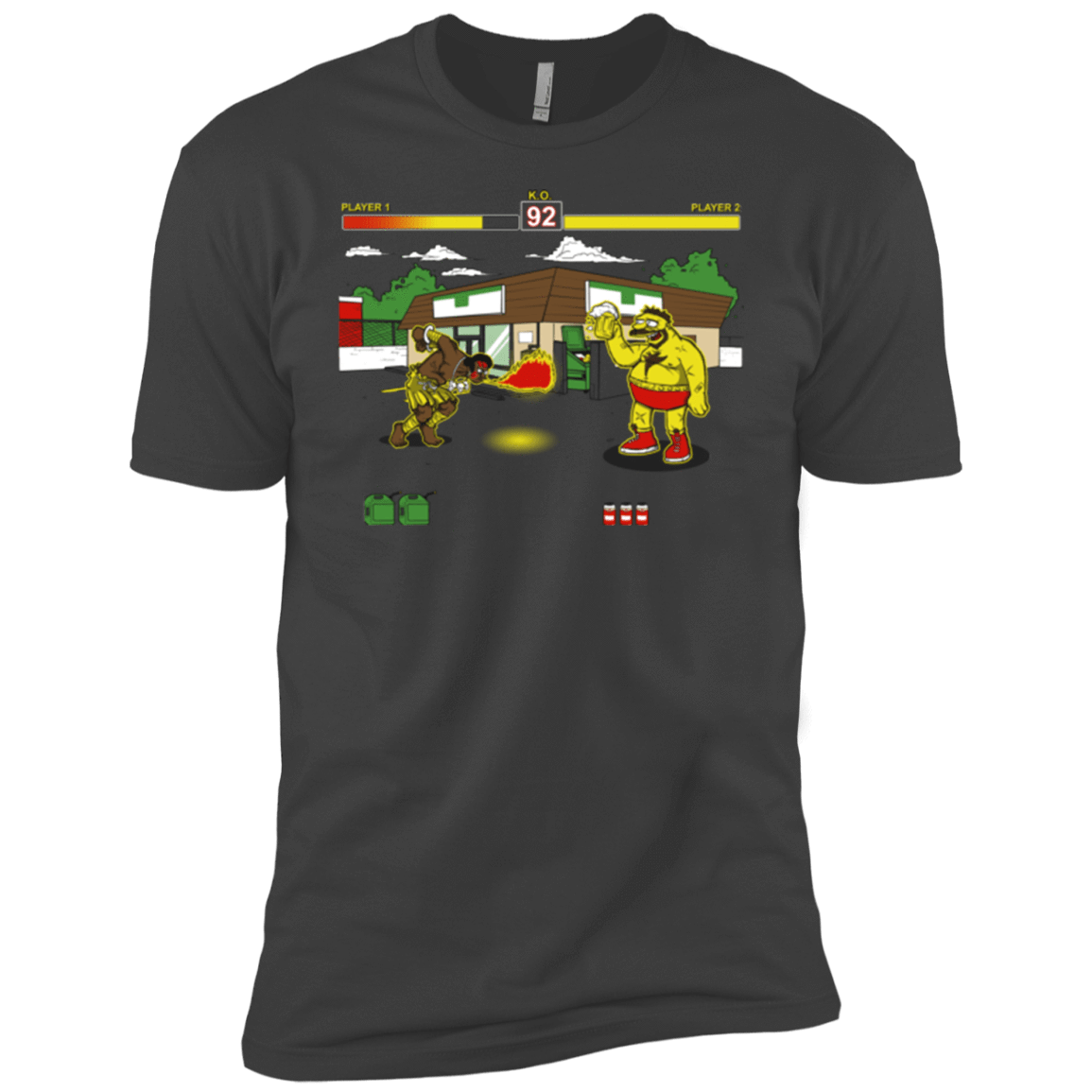 T-Shirts Heavy Metal / YXS Springfield Fighter Boys Premium T-Shirt