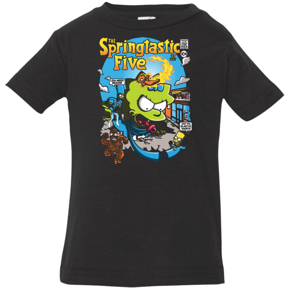 T-Shirts Black / 6 Months Springtastic Infant Premium T-Shirt