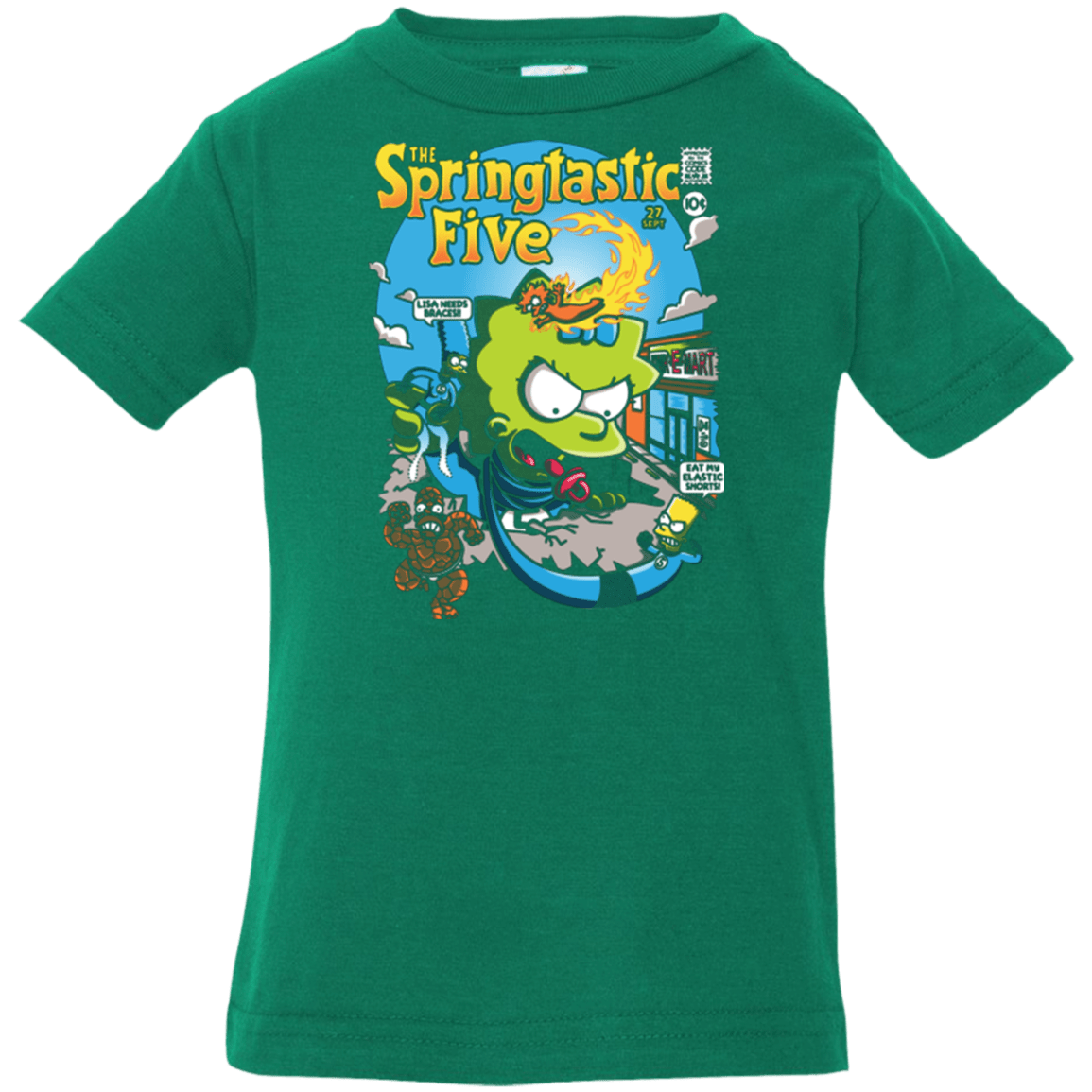 T-Shirts Kelly / 6 Months Springtastic Infant Premium T-Shirt