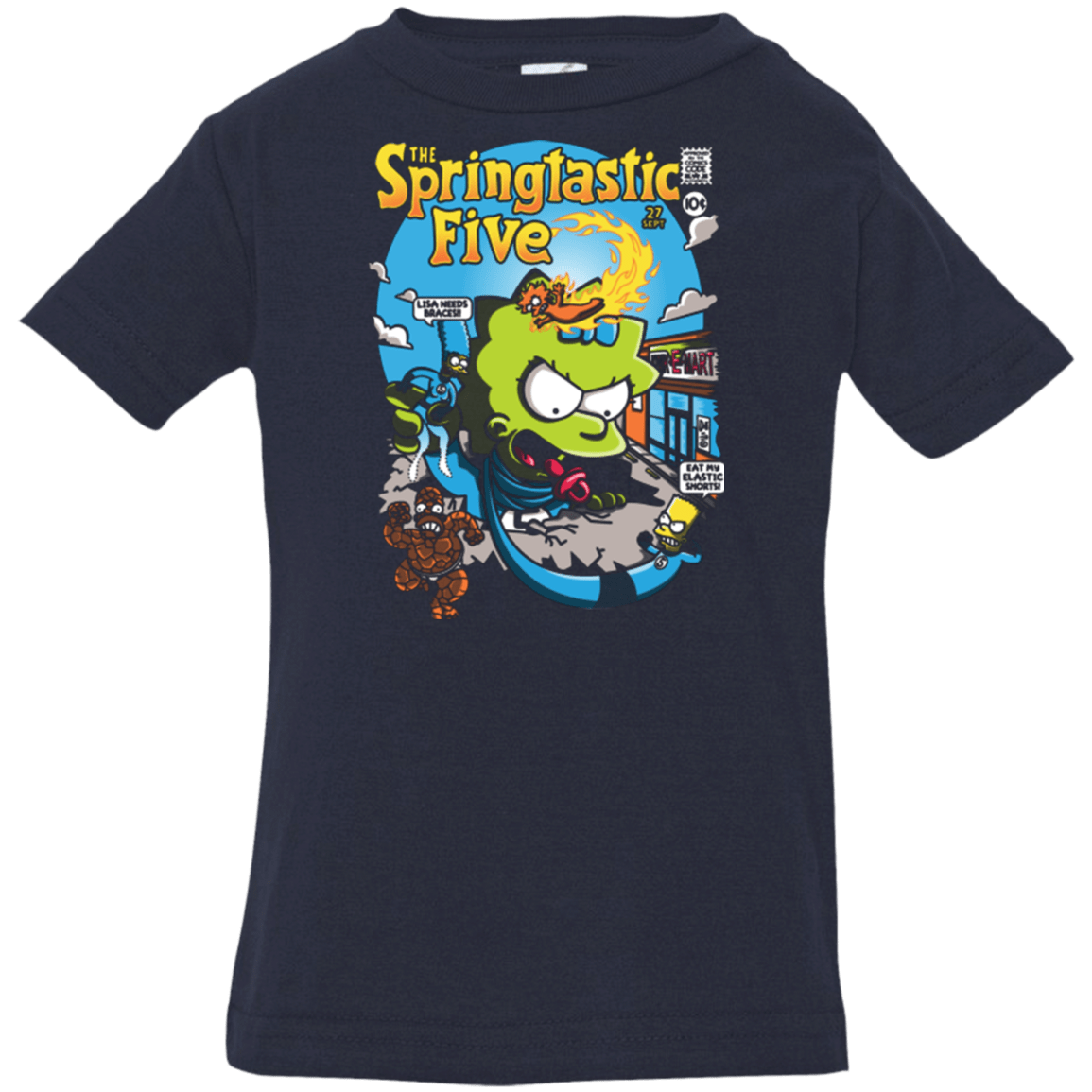 T-Shirts Navy / 6 Months Springtastic Infant Premium T-Shirt