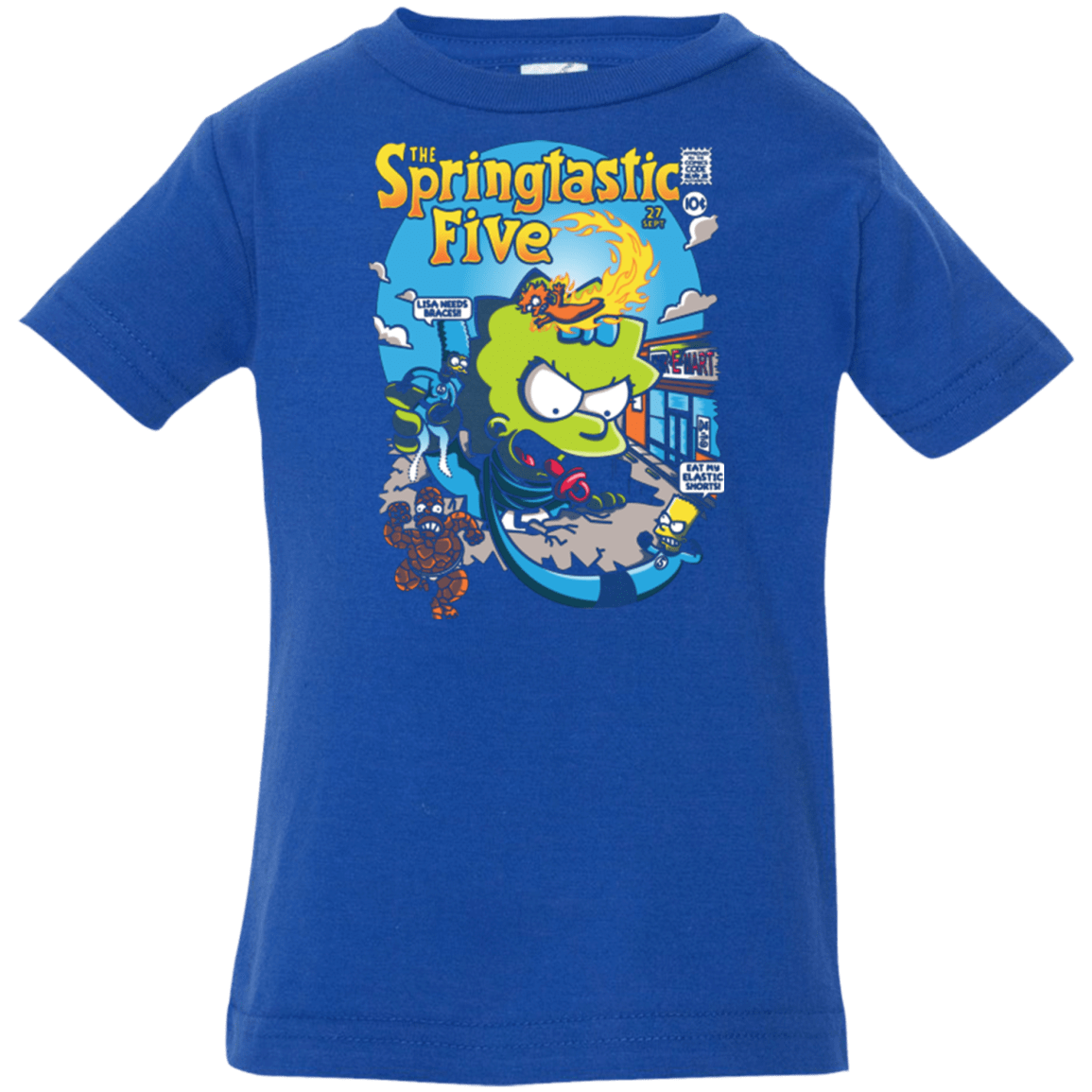 T-Shirts Royal / 6 Months Springtastic Infant Premium T-Shirt