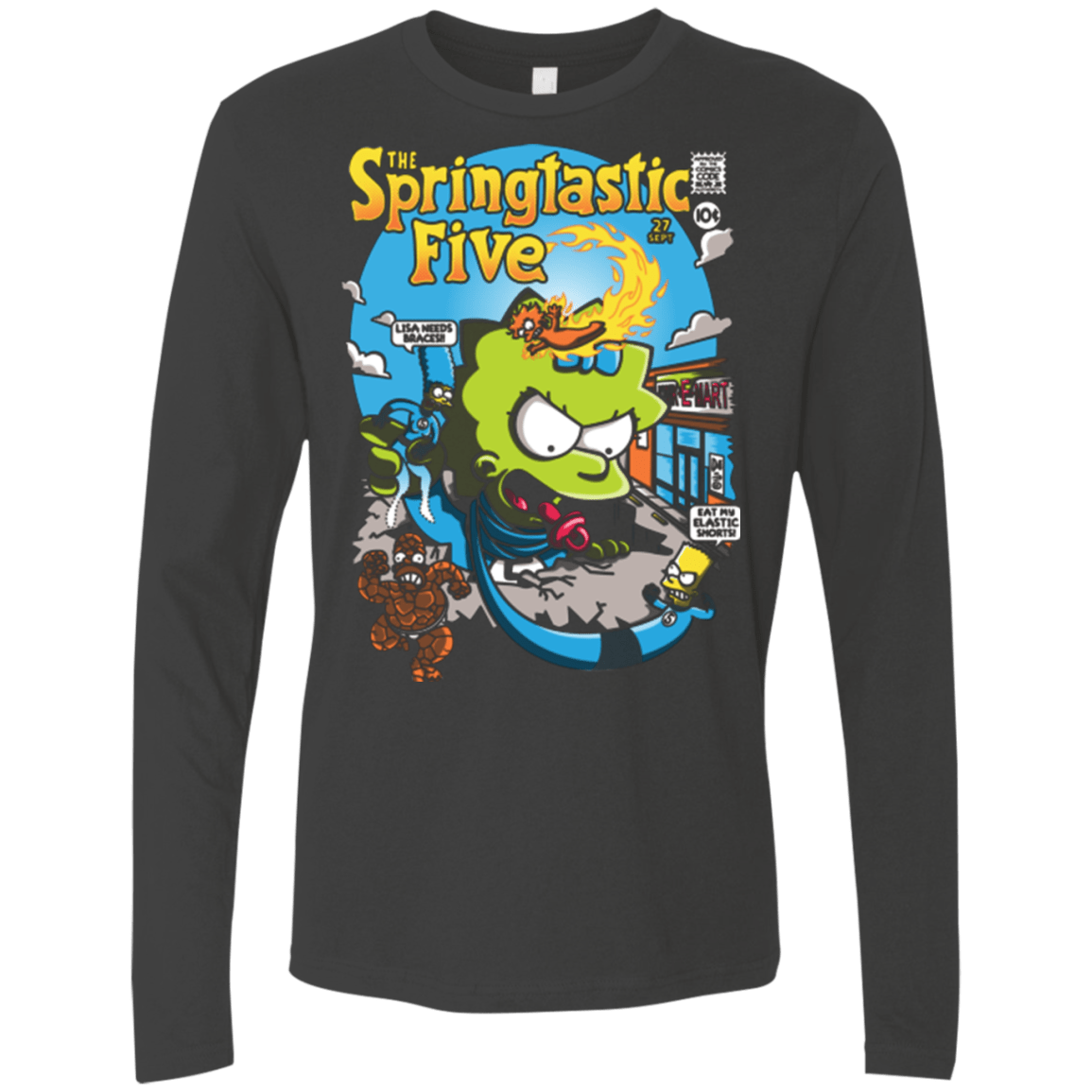 T-Shirts Heavy Metal / Small Springtastic Men's Premium Long Sleeve