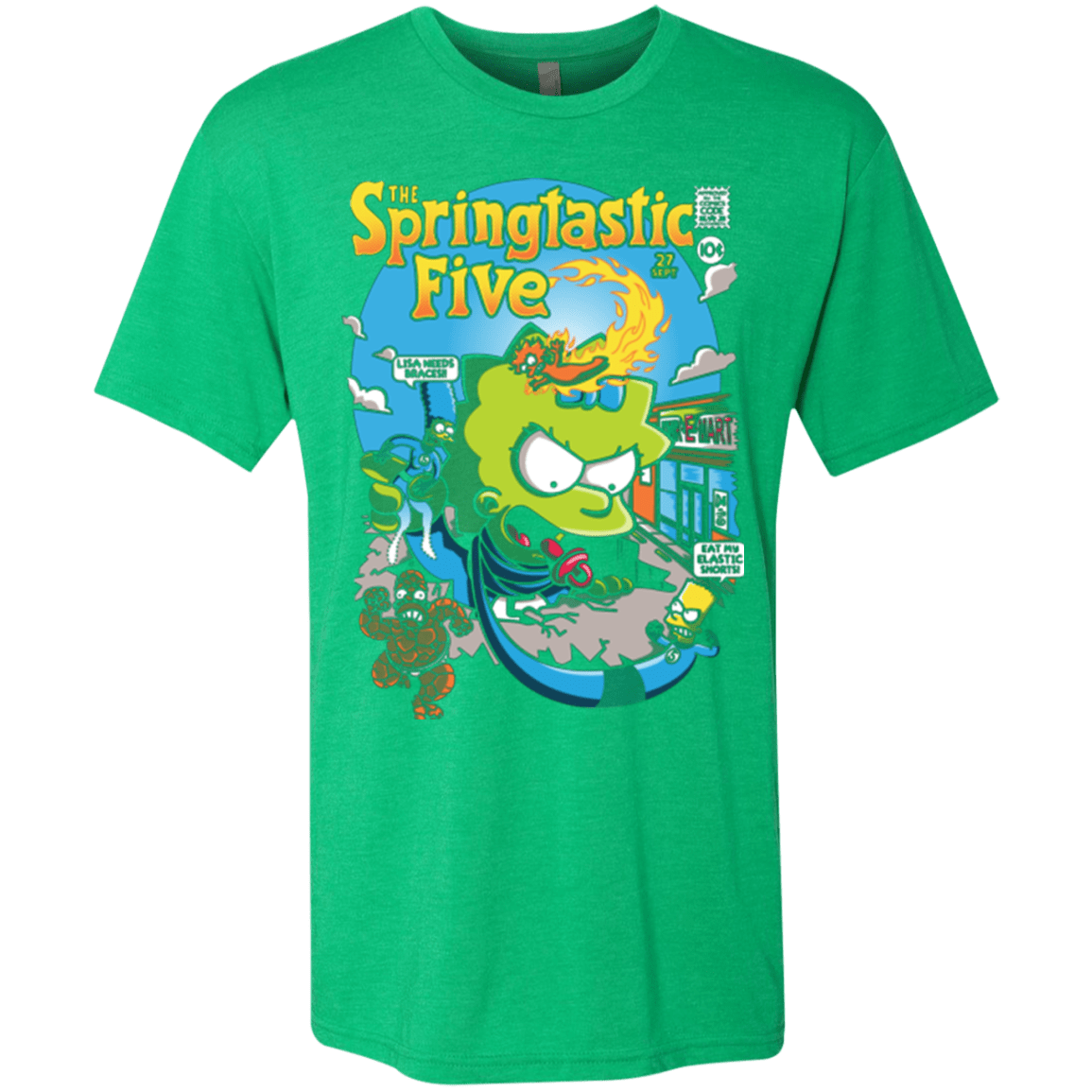 T-Shirts Envy / Small Springtastic Men's Triblend T-Shirt