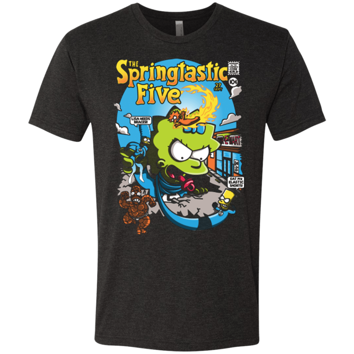 T-Shirts Vintage Black / Small Springtastic Men's Triblend T-Shirt