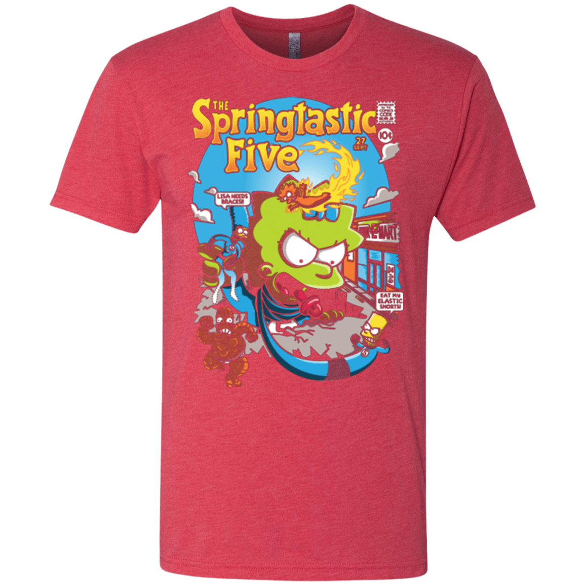 T-Shirts Vintage Red / Small Springtastic Men's Triblend T-Shirt