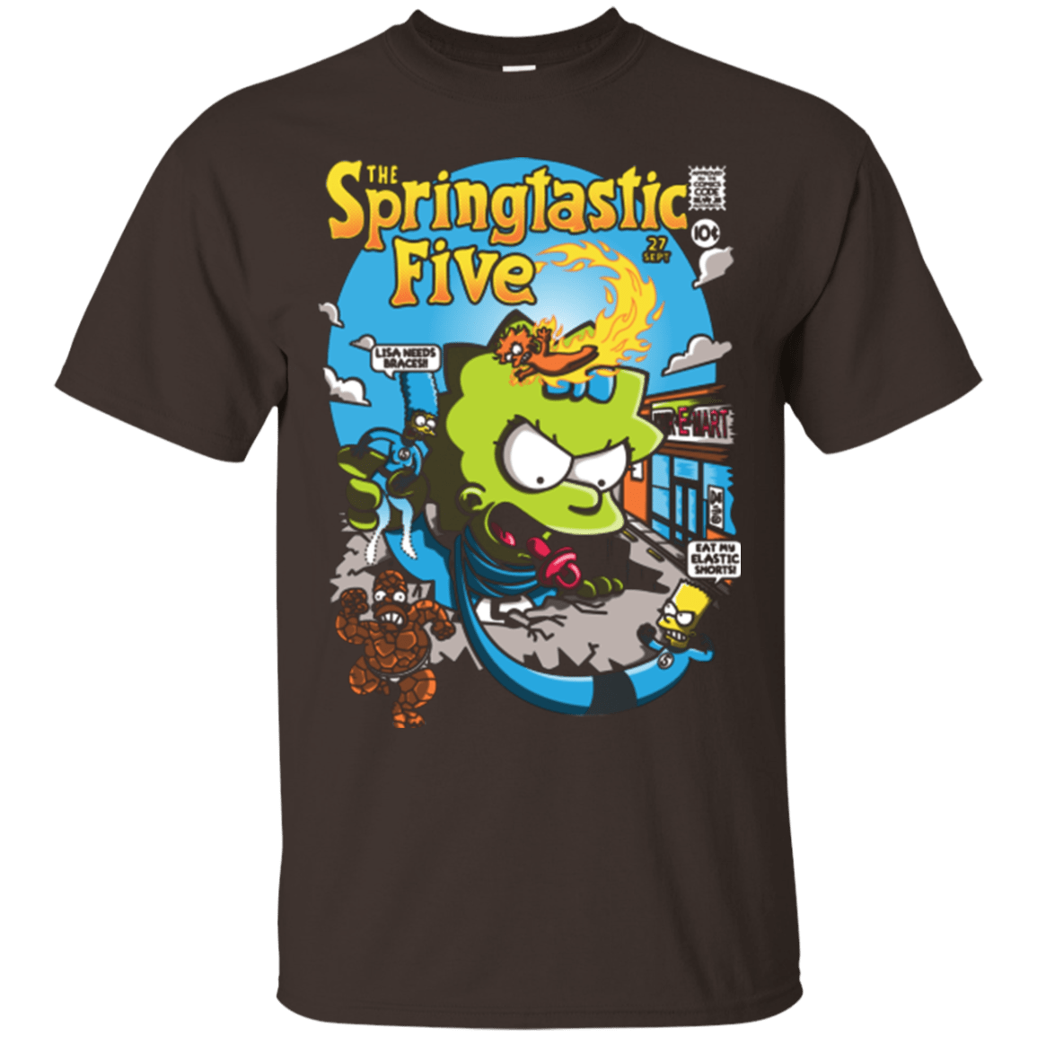 T-Shirts Dark Chocolate / Small Springtastic T-Shirt