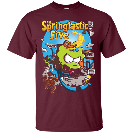 T-Shirts Maroon / Small Springtastic T-Shirt