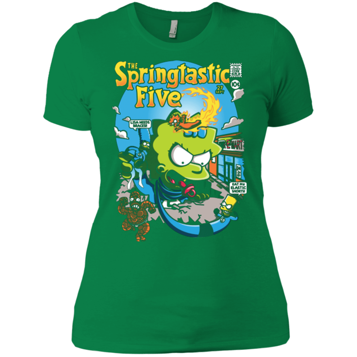 T-Shirts Kelly Green / X-Small Springtastic Women's Premium T-Shirt