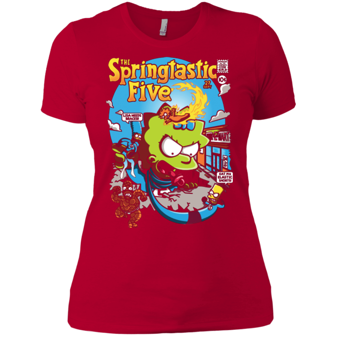 T-Shirts Red / X-Small Springtastic Women's Premium T-Shirt