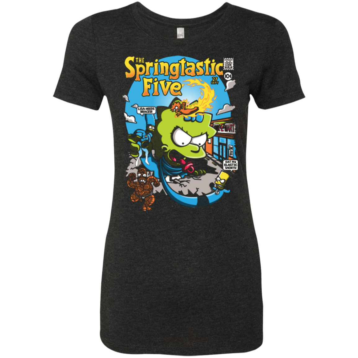 T-Shirts Vintage Black / Small Springtastic Women's Triblend T-Shirt