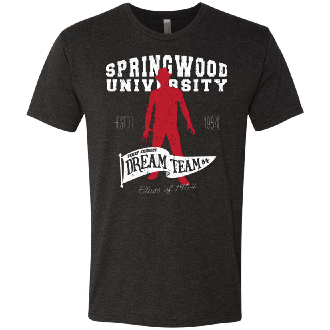 T-Shirts Vintage Black / Small Springwood University Men's Triblend T-Shirt