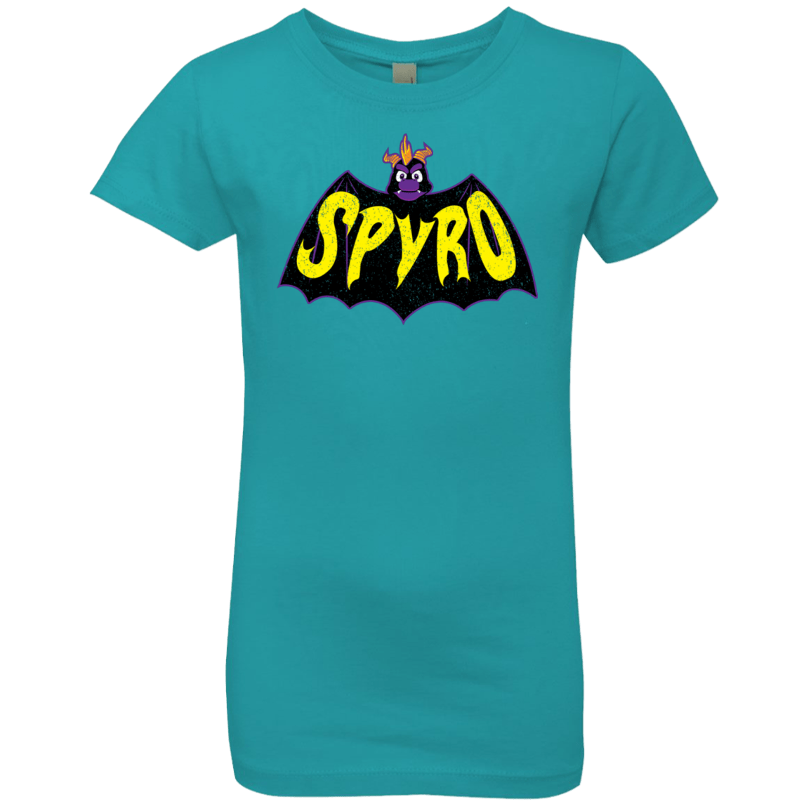 T-Shirts Tahiti Blue / YXS Spyro Girls Premium T-Shirt