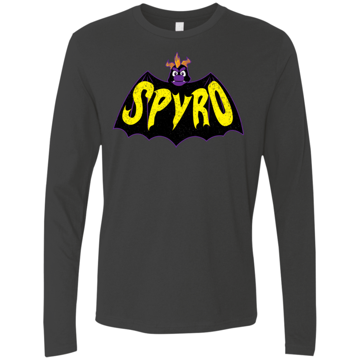 T-Shirts Heavy Metal / S Spyro Men's Premium Long Sleeve