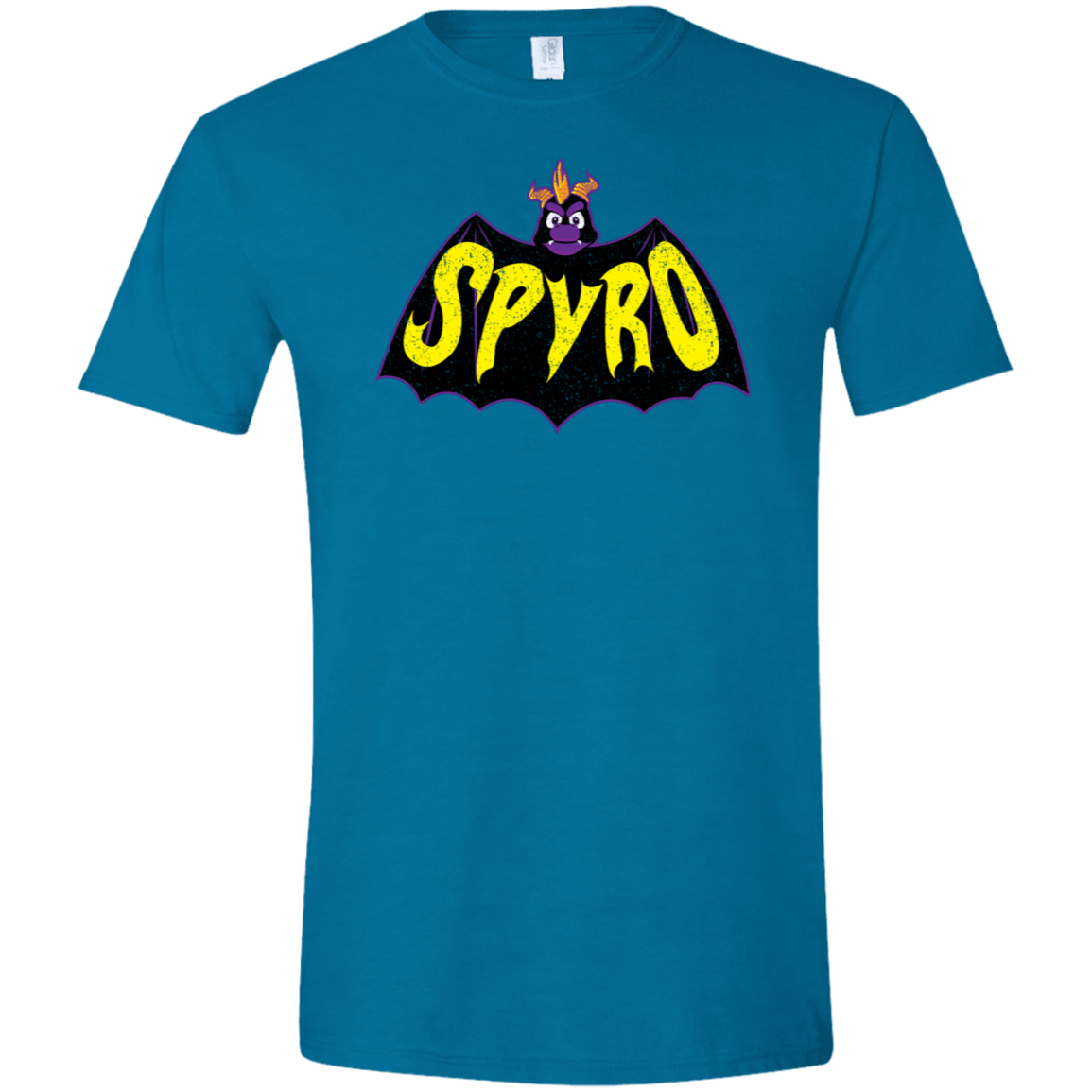 T-Shirts Antique Sapphire / S Spyro Men's Semi-Fitted Softstyle