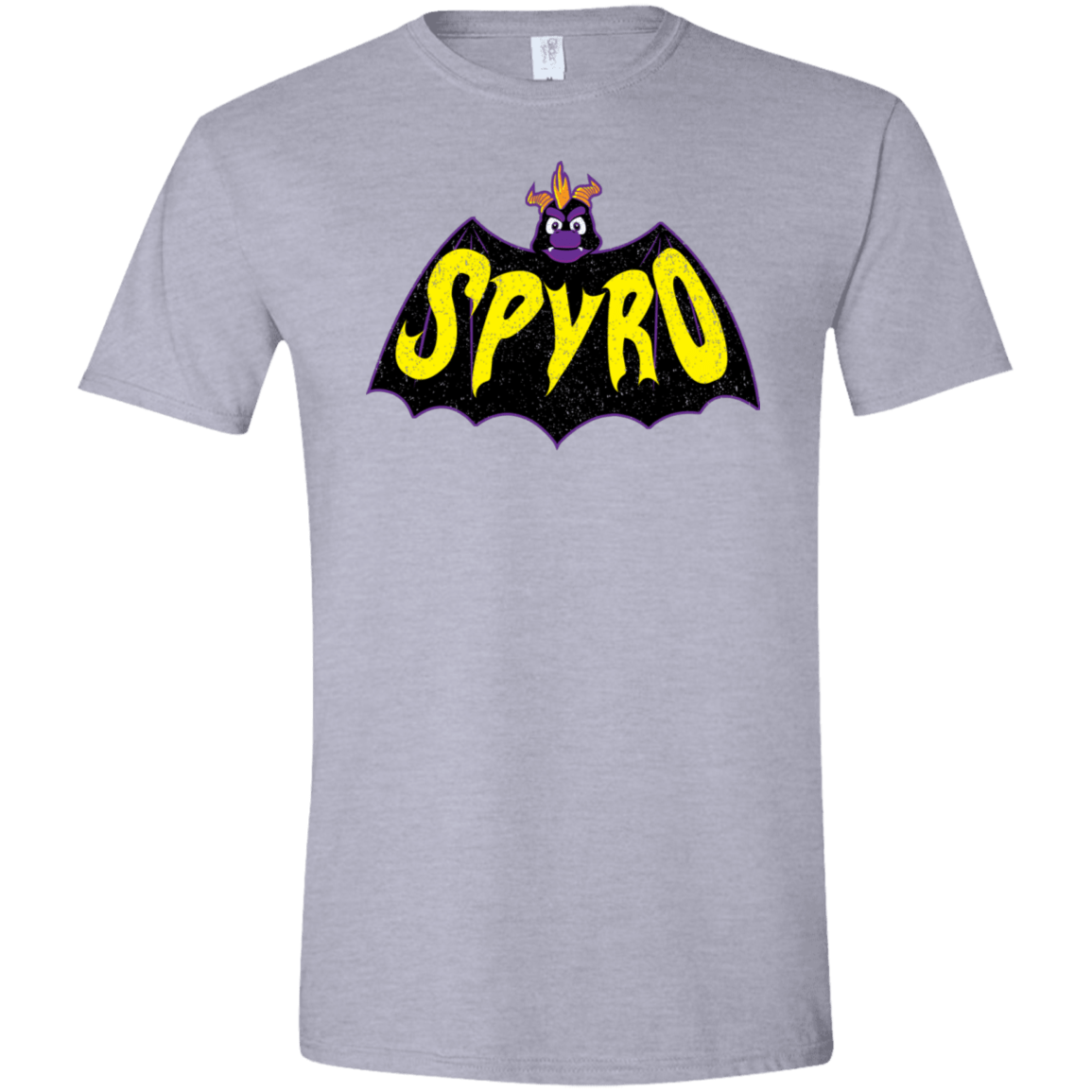 T-Shirts Sport Grey / X-Small Spyro Men's Semi-Fitted Softstyle
