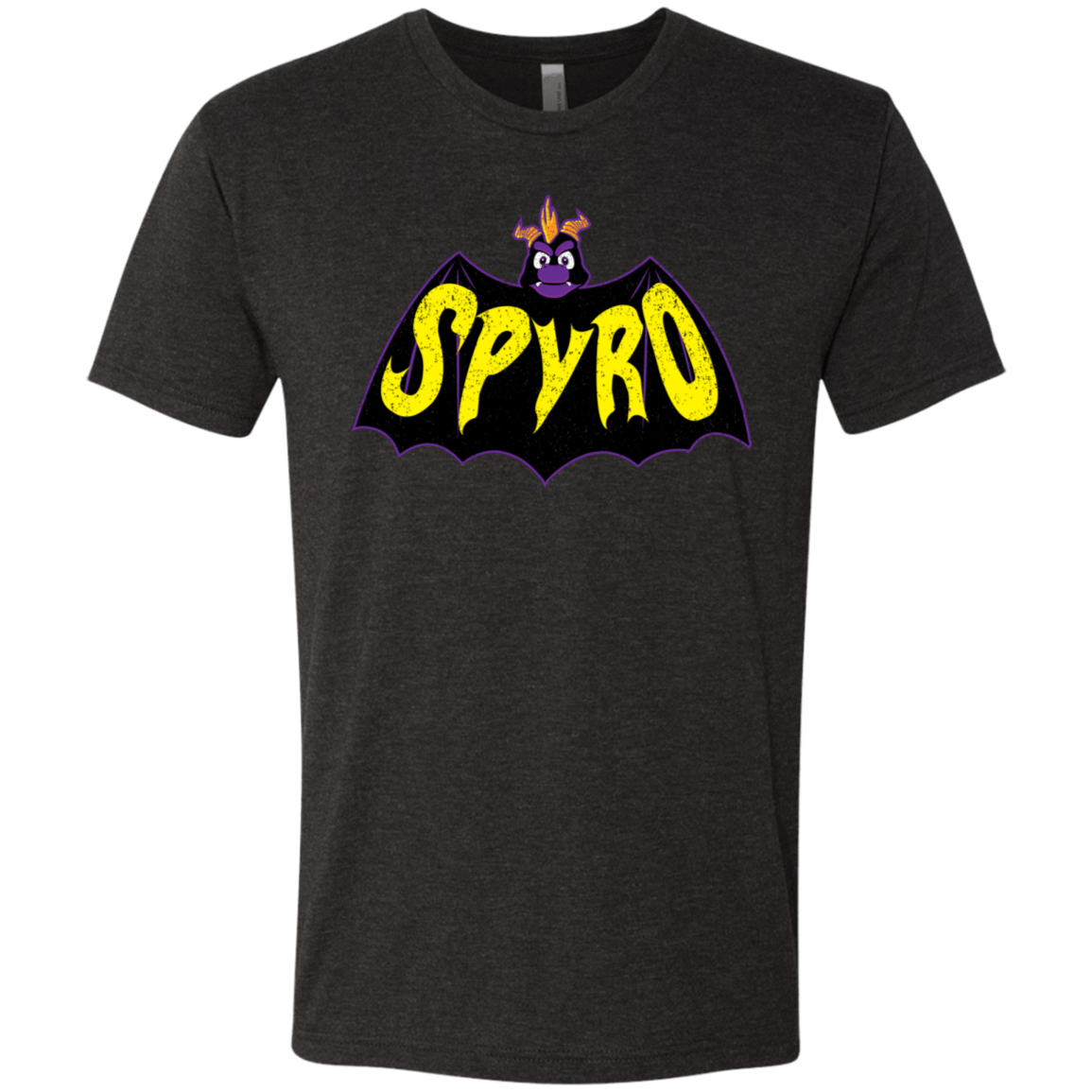 T-Shirts Vintage Black / S Spyro Men's Triblend T-Shirt