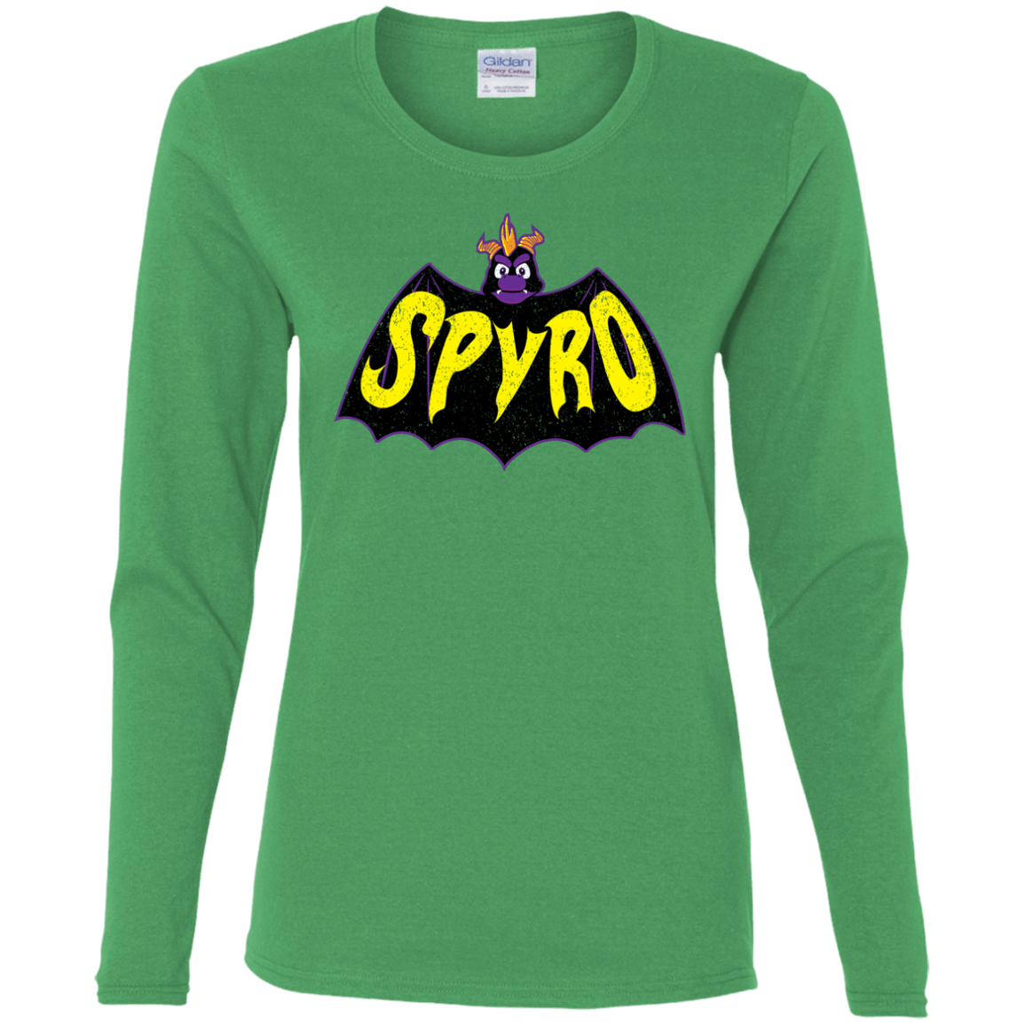 T-Shirts Irish Green / S Spyro Women's Long Sleeve T-Shirt