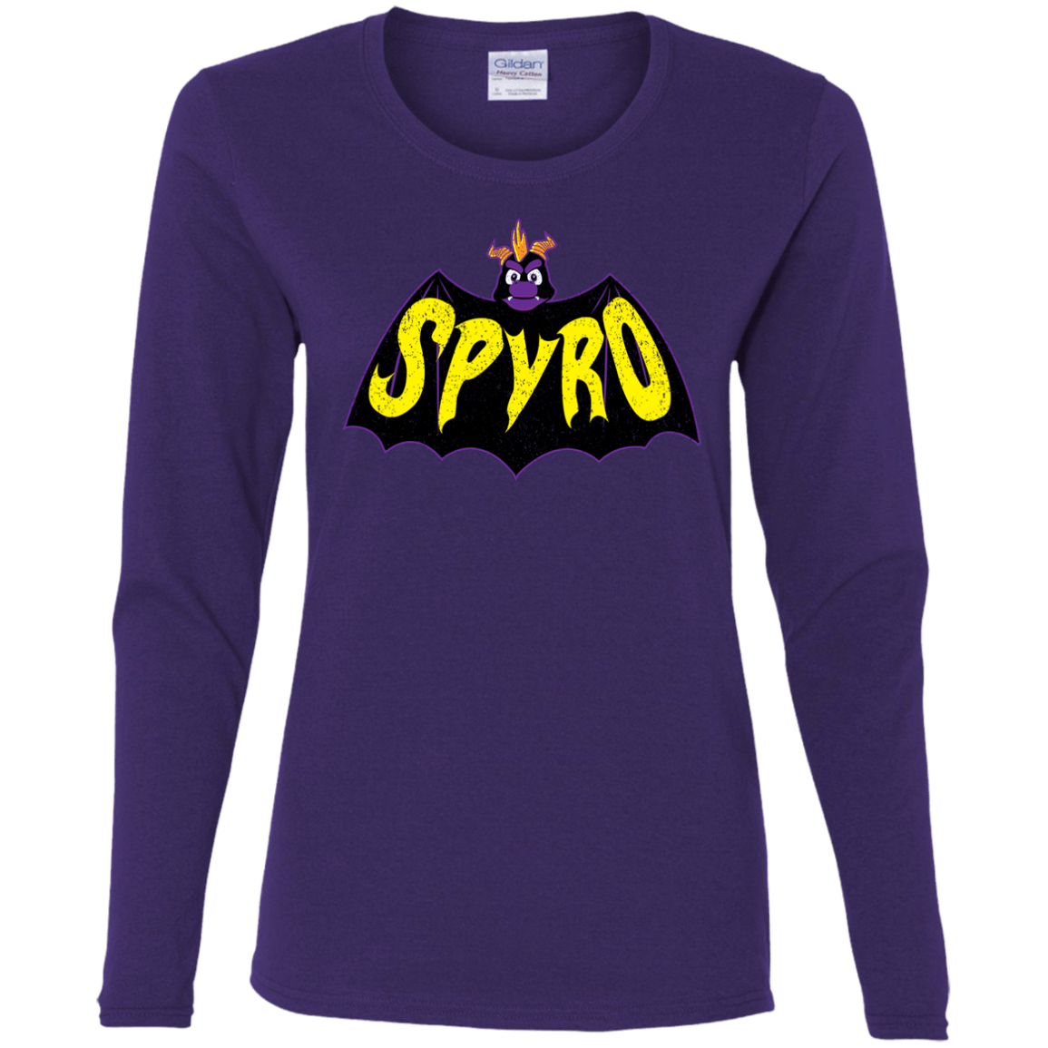 T-Shirts Purple / S Spyro Women's Long Sleeve T-Shirt