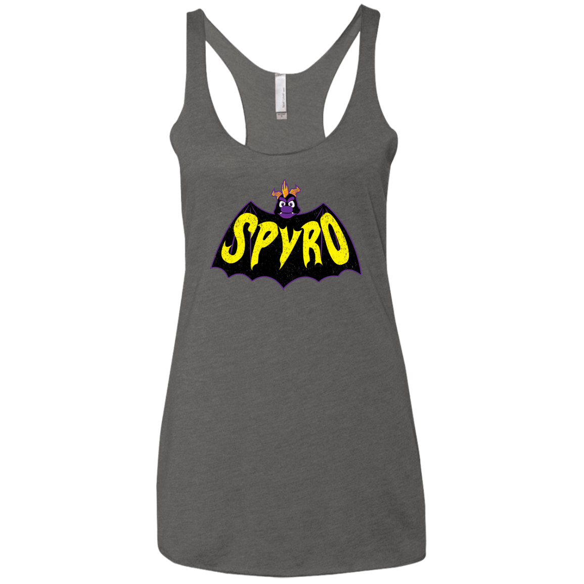 T-Shirts Premium Heather / X-Small Spyro Women's Triblend Racerback Tank