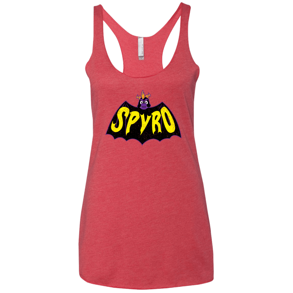 T-Shirts Vintage Red / X-Small Spyro Women's Triblend Racerback Tank